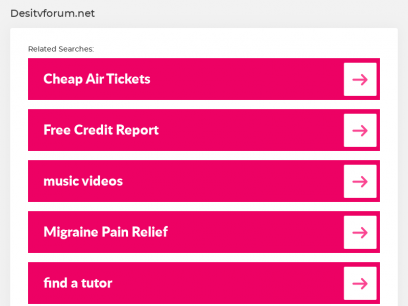 Similar Sites Like Desitvforum.Net