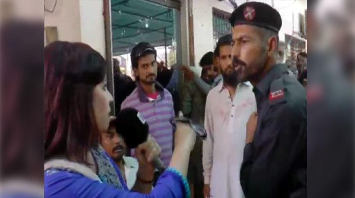 Pakistani security guard slaps, kicks woman. Video triggers outrage