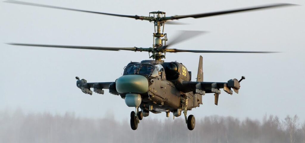 Ukraine: Russian Ka-52 Alligator Flown By Elite Military Unit Shot Down; Video Caught On Camera