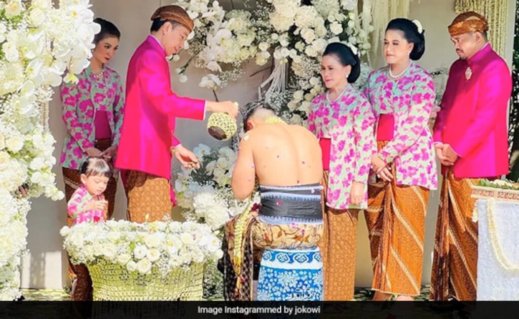 Indonesian President's Son Gets Married, He Posts Photos On Instagram