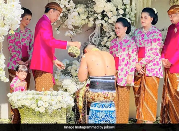 Indonesian President's Son Gets Married, He Posts Photos On Instagram